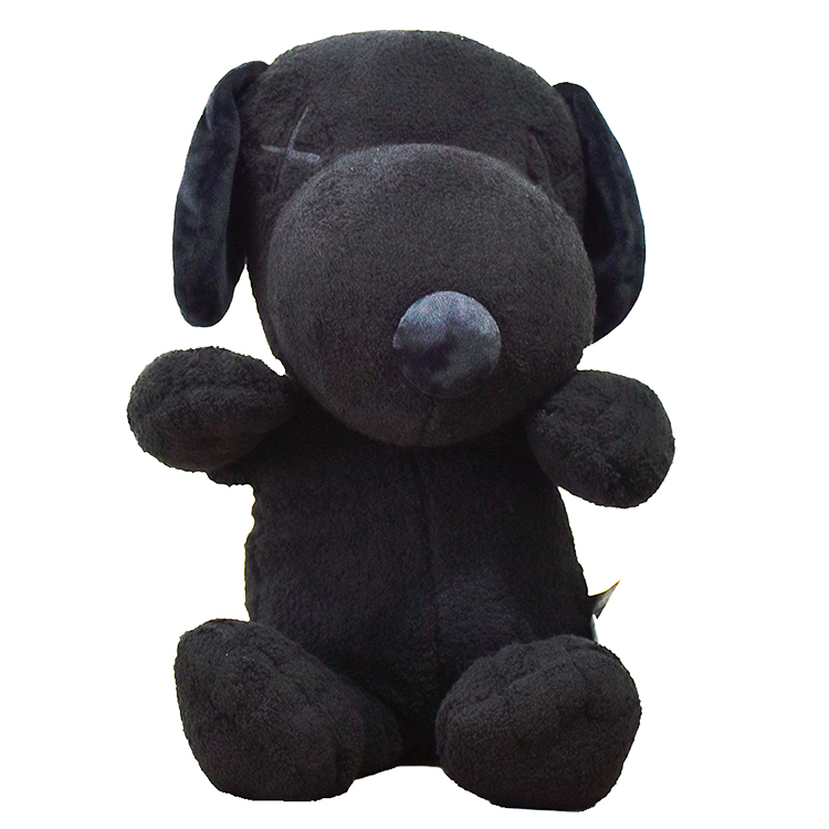 KAWS Snoopy Plush (Black Large) • Silverback Gallery