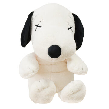 kaws snoopy plush white large