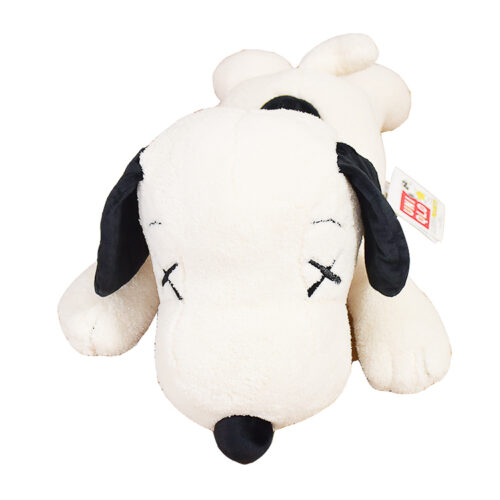 kaws snoopy plush white large from front