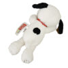 kaws snoopy plush white small shown from side view