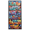 seen graffiti mix poster signed showing various seen tags