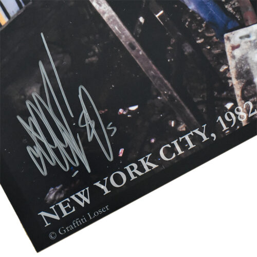 seen nyc 82 vol 1 poster showing bottom left with seen signature