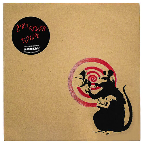 banksy dirty funker radar rat brown cover