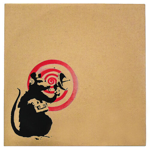 banksy dirty funker radar rat brown cover