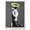 banksy forgive us our trespassing poster