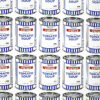 close up of tesco cans from banksy soup cans poster