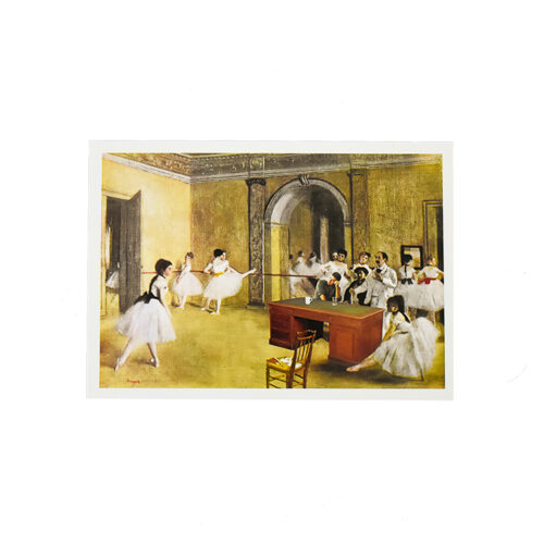banksy vs bristol museum postcard set ballet card
