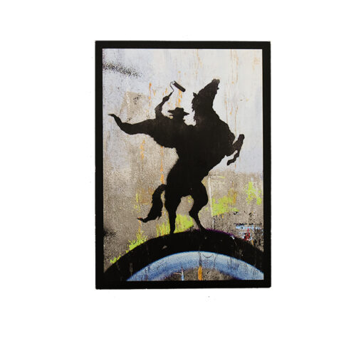 banksy vs bristol museum postcard set roller zorro card