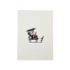 banksy vs bristol museum postcard set rickshaw card