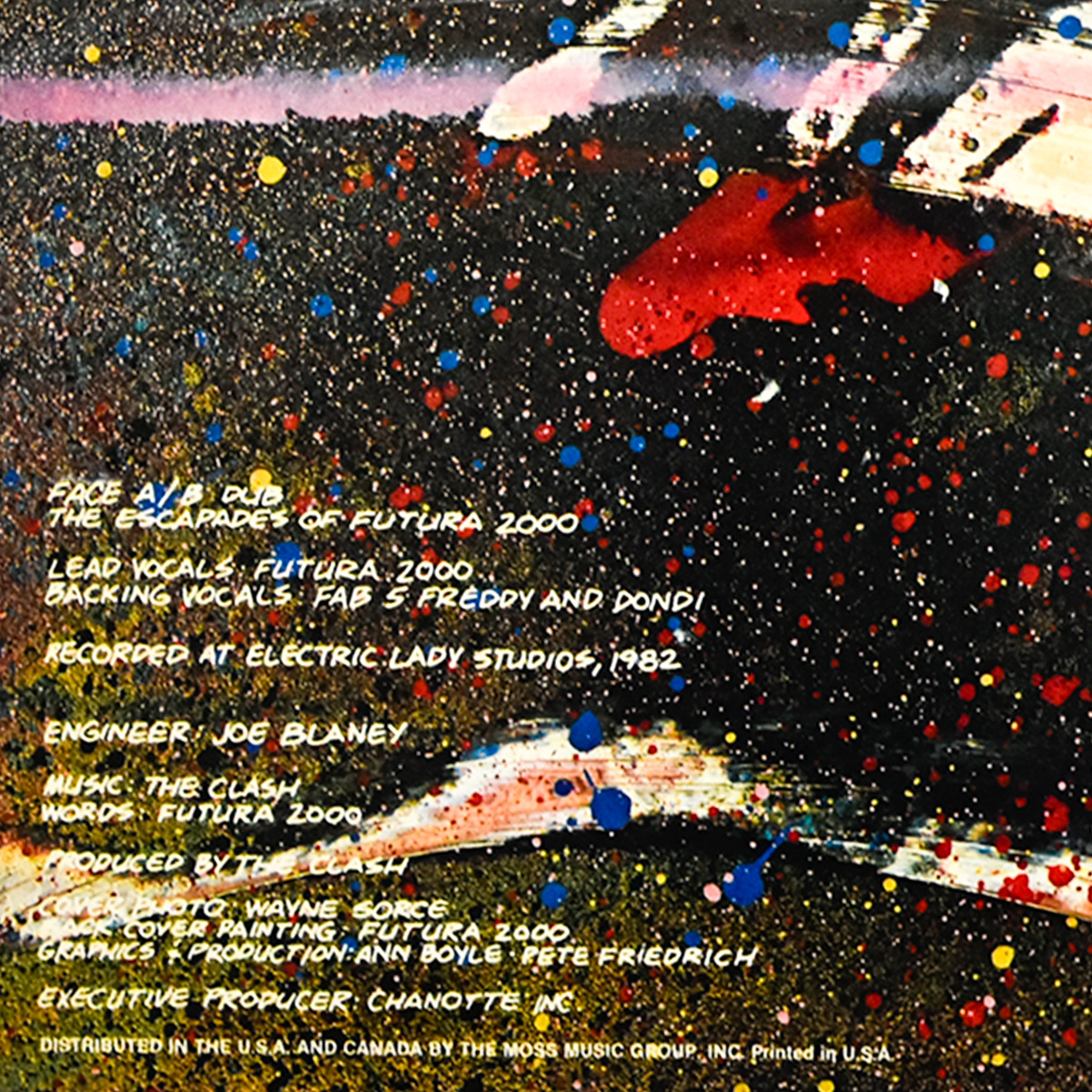 Futura 2000 and His Escapades (Record) • Silverback Gallery