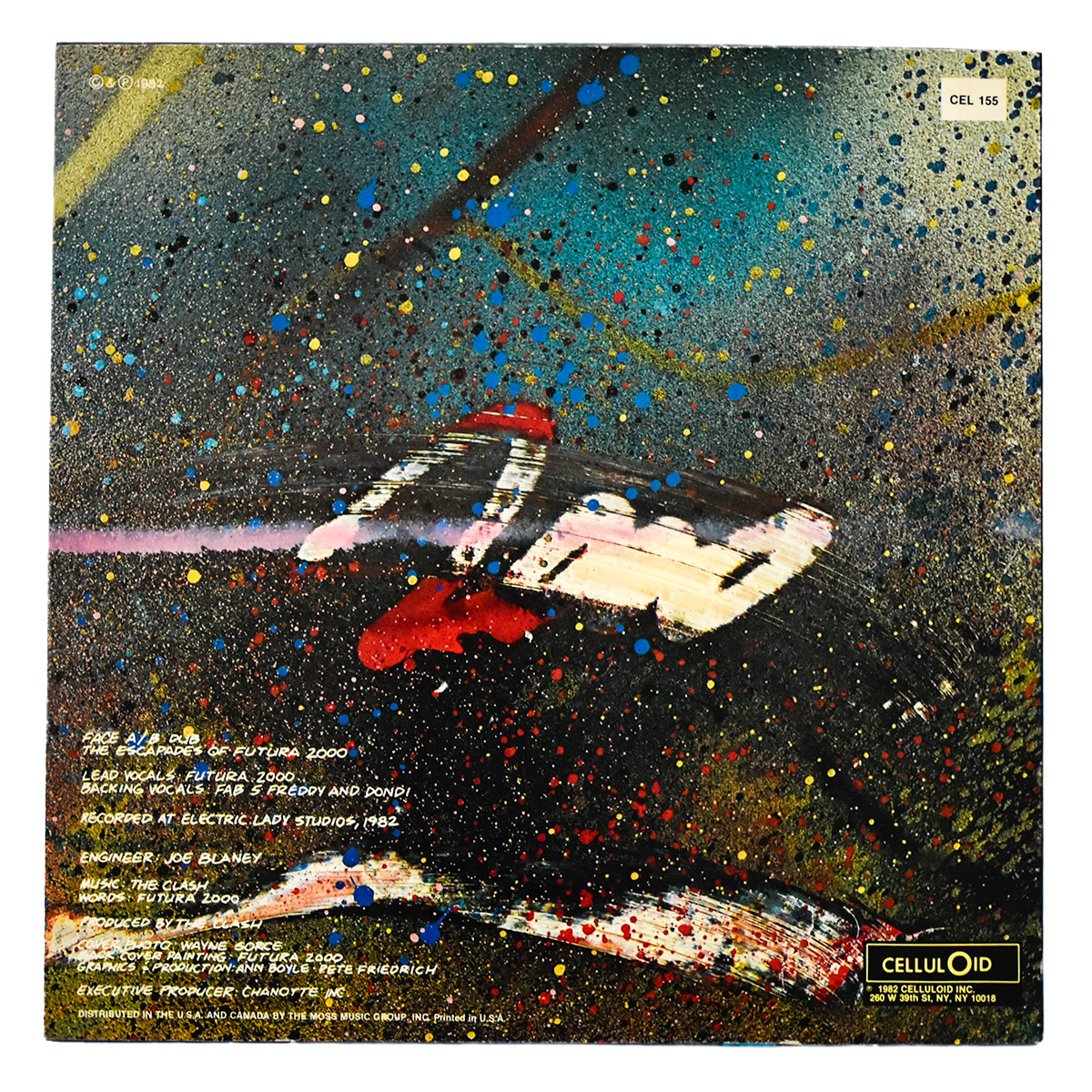 back of futura 2000 and his escapades record