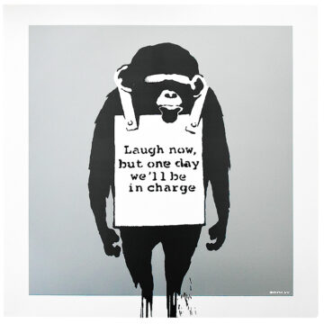 banksy dj dm laugh now keep it real record