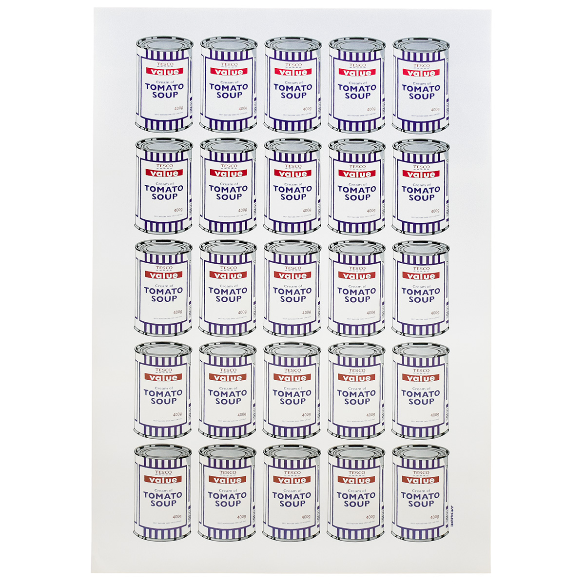 banksy soup cans