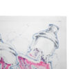 back top right corner of seen cans drawing original art
