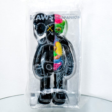 KAWS Snoopy Plush (Black Large) • Silverback Gallery