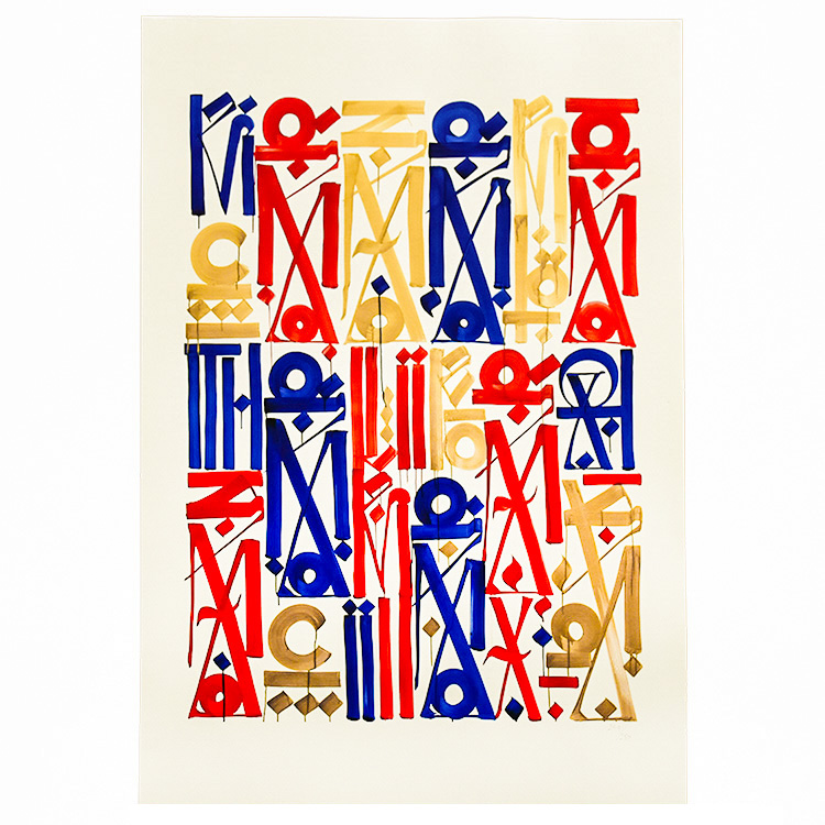 RETNA Braddock Tiles Print
