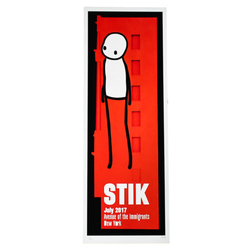 stik avenue of the immigrants print