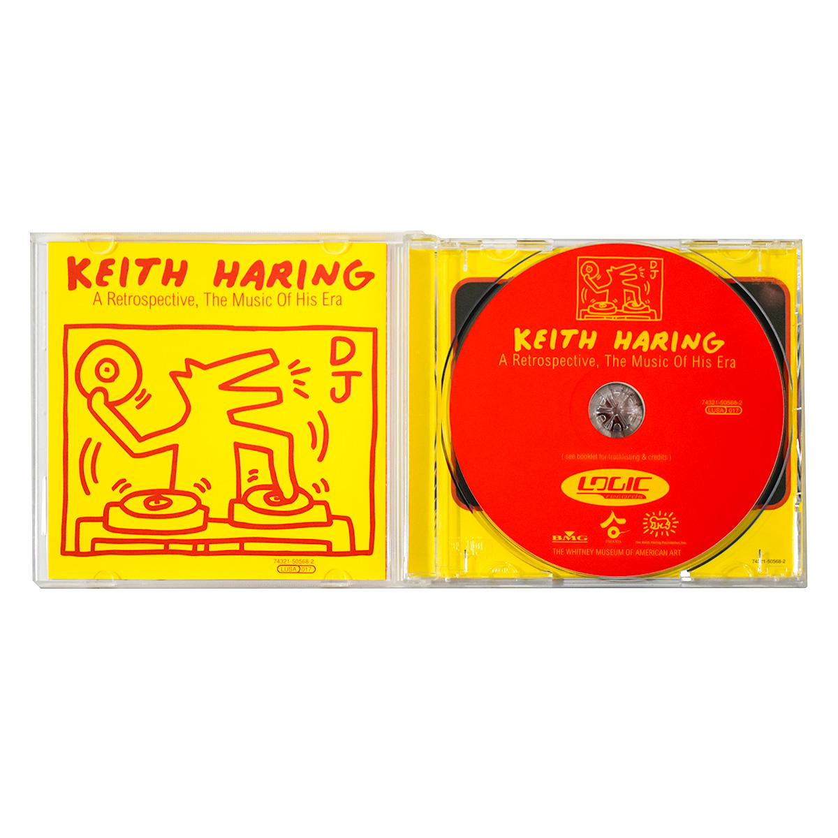keith haring a retrospective the music of his era cd open with cd