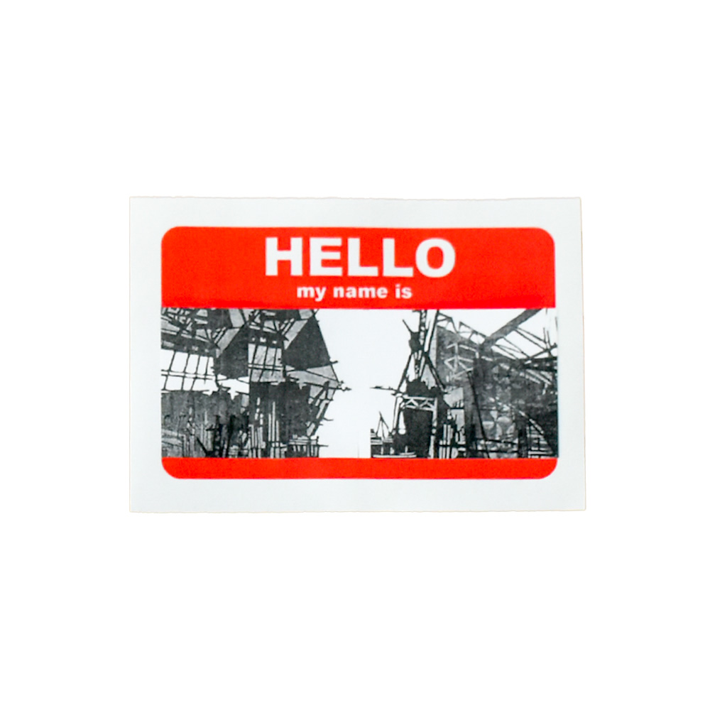swoon hello my name is sticker #9