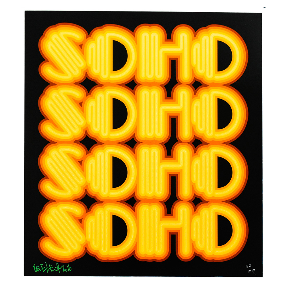 BEN EINE Soho (Orange Printers Proof)