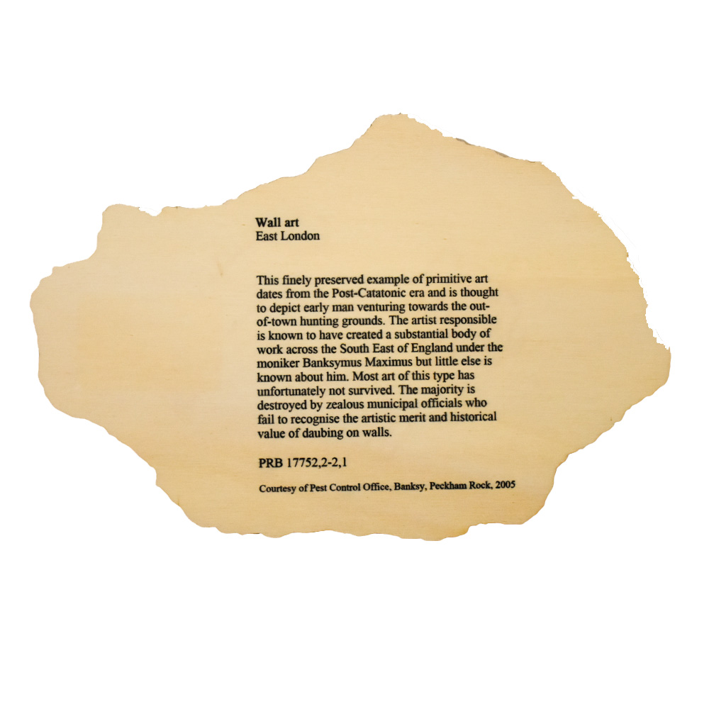 BANKSY Peckham Rock • Silverback Gallery