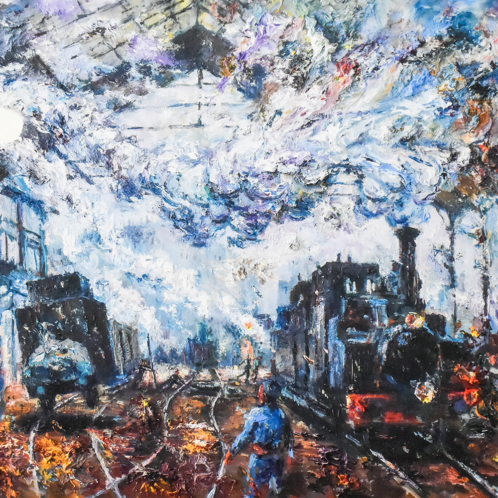 pejac drain III show poster middle