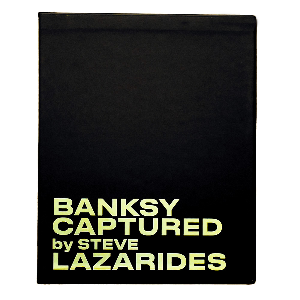 banksy captured steve lazarides volume 1 hardcover black edition