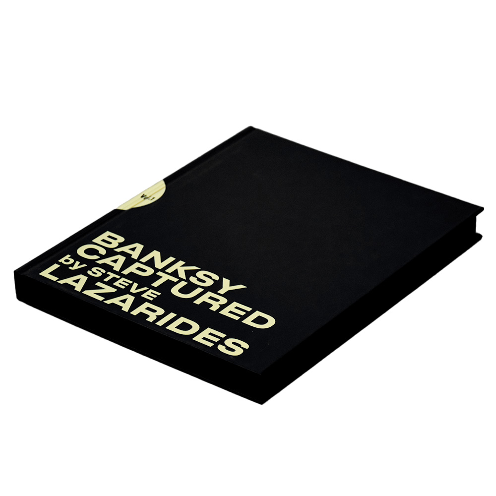 banksy captured steve lazarides volume 1 hardcover black edition