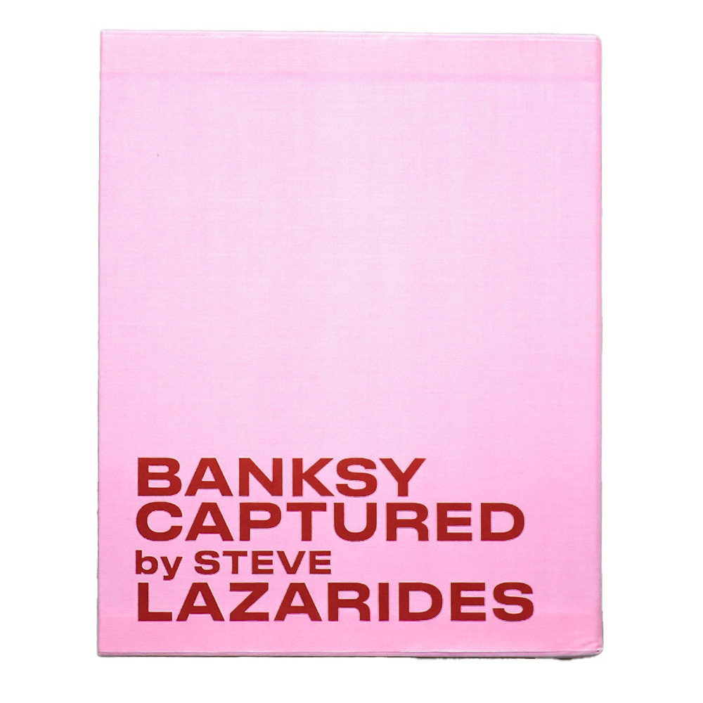 banksy captured by steve lazarides vol 2 pink edition