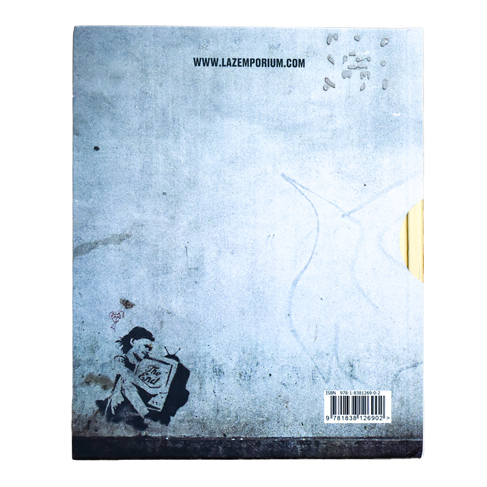 back of banksy captured by steve lazarides vol 2 pink edition