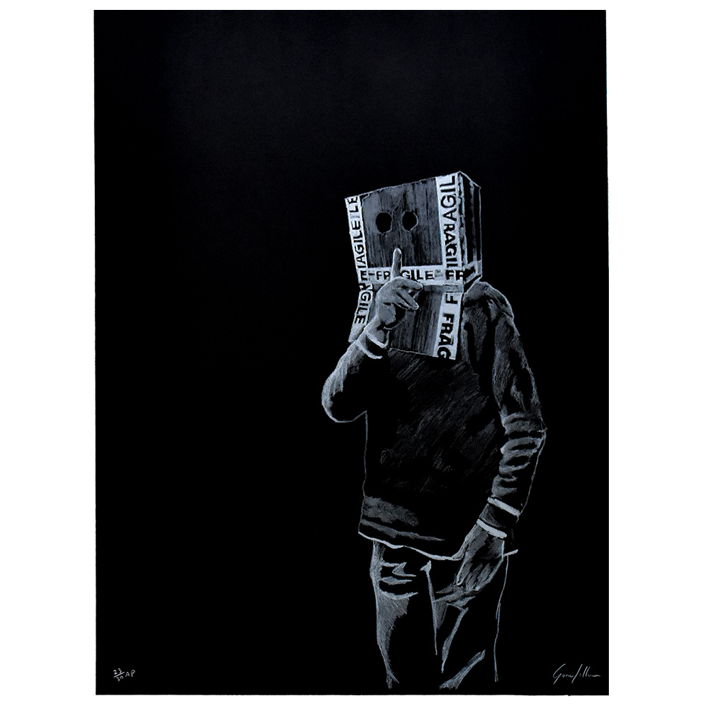gonefellow boxhead artist proof print