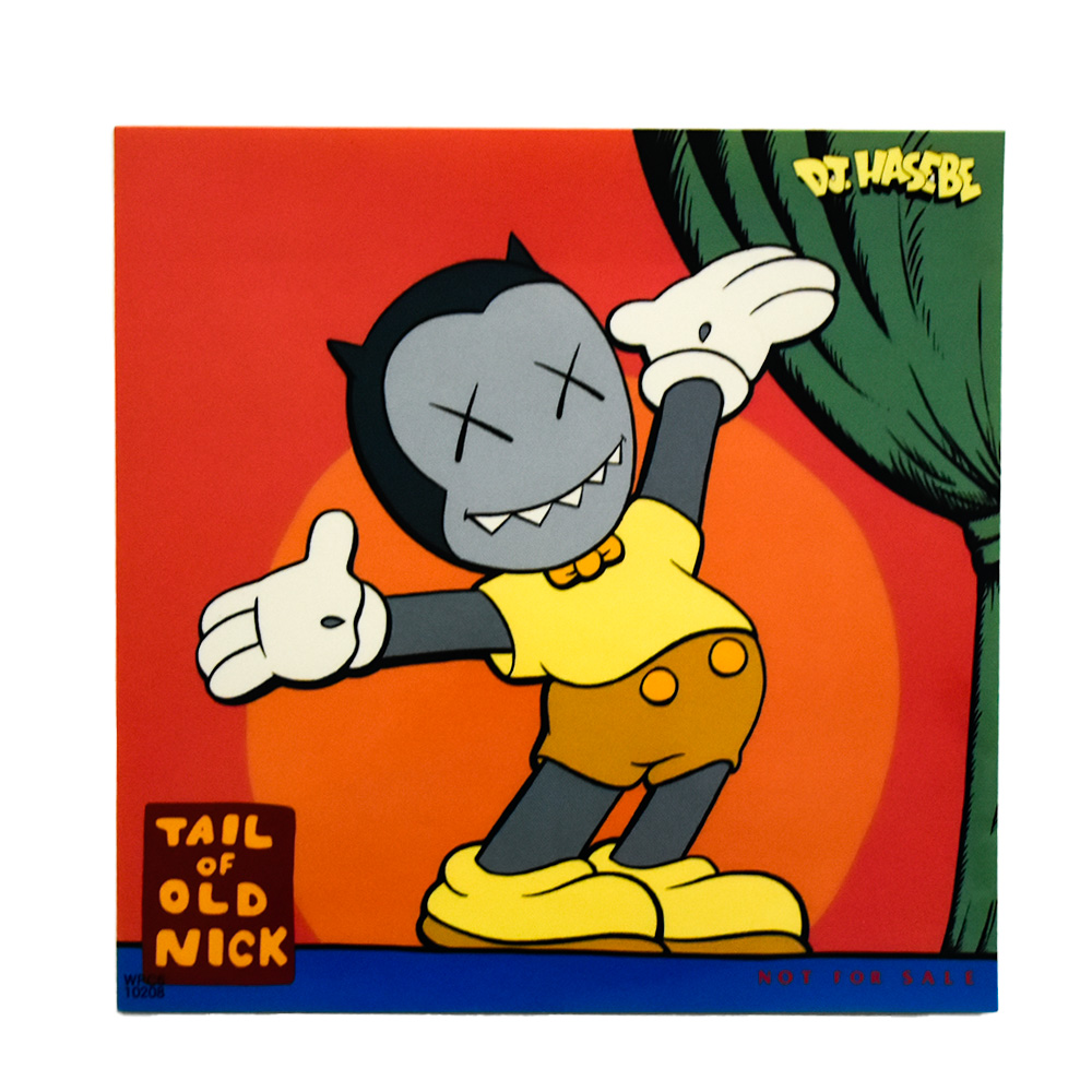 dj hasebe tail of old nick cd sticker