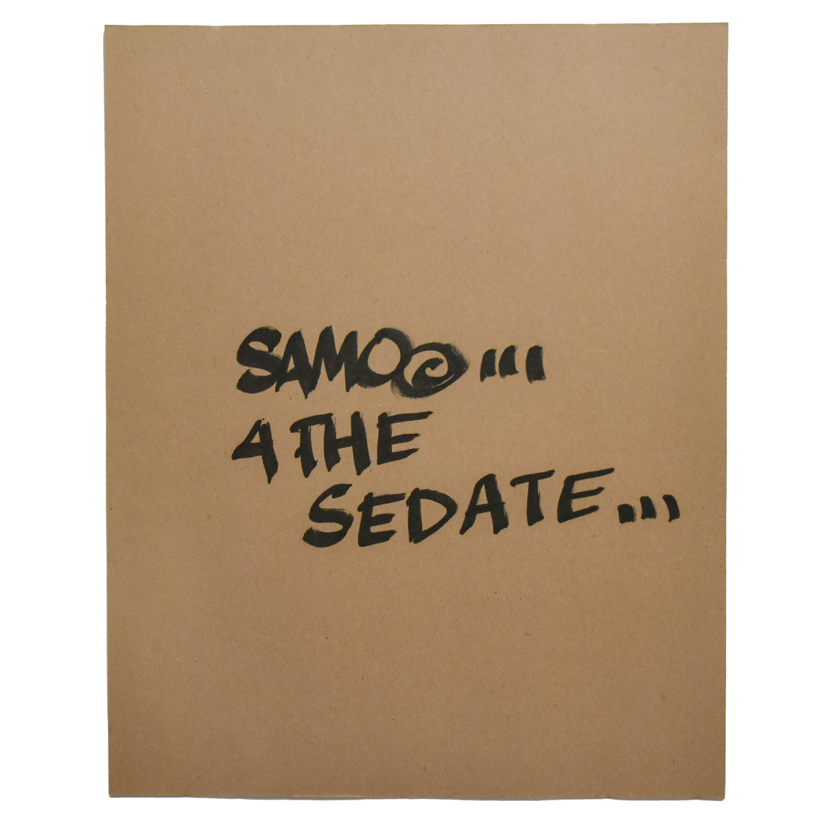 al diaz samo 4 the sedate original art