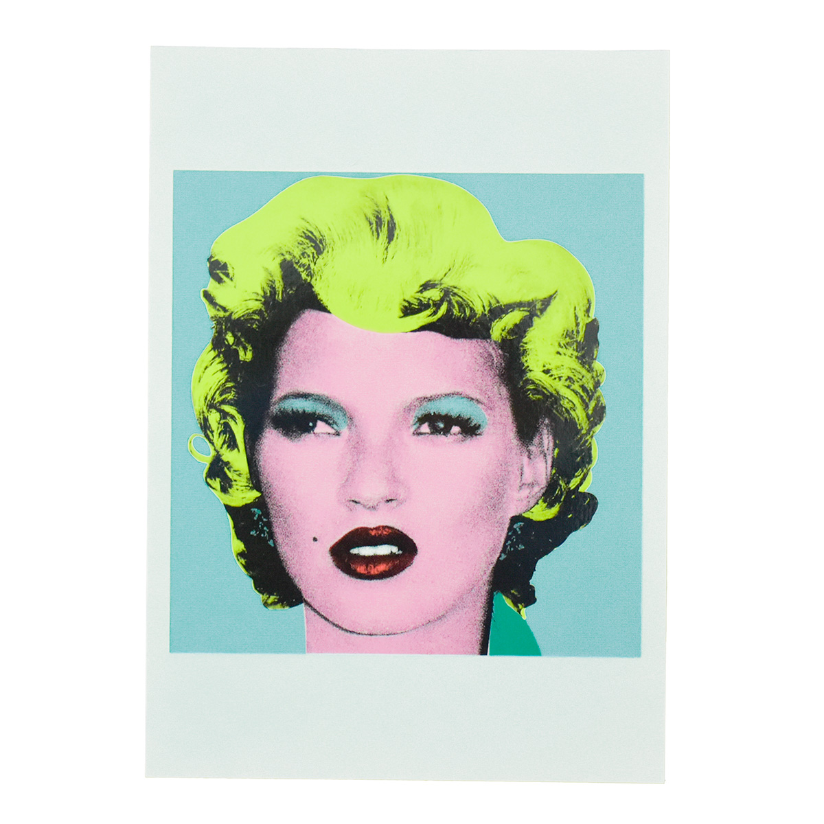 banksy kate crude oils showcard