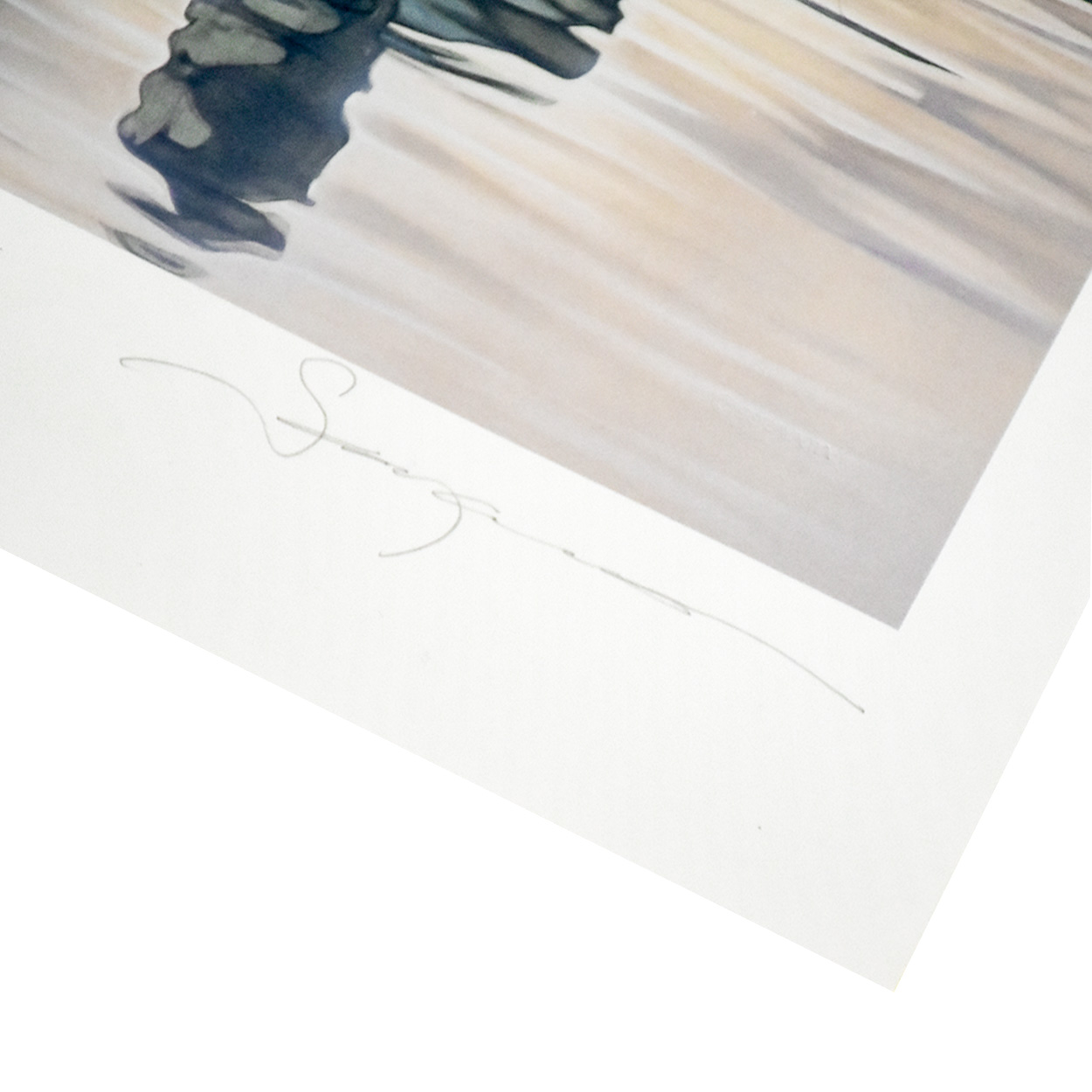 sorayama signature on hajime sorayama untiled limited edition print of woman with snake tattoo