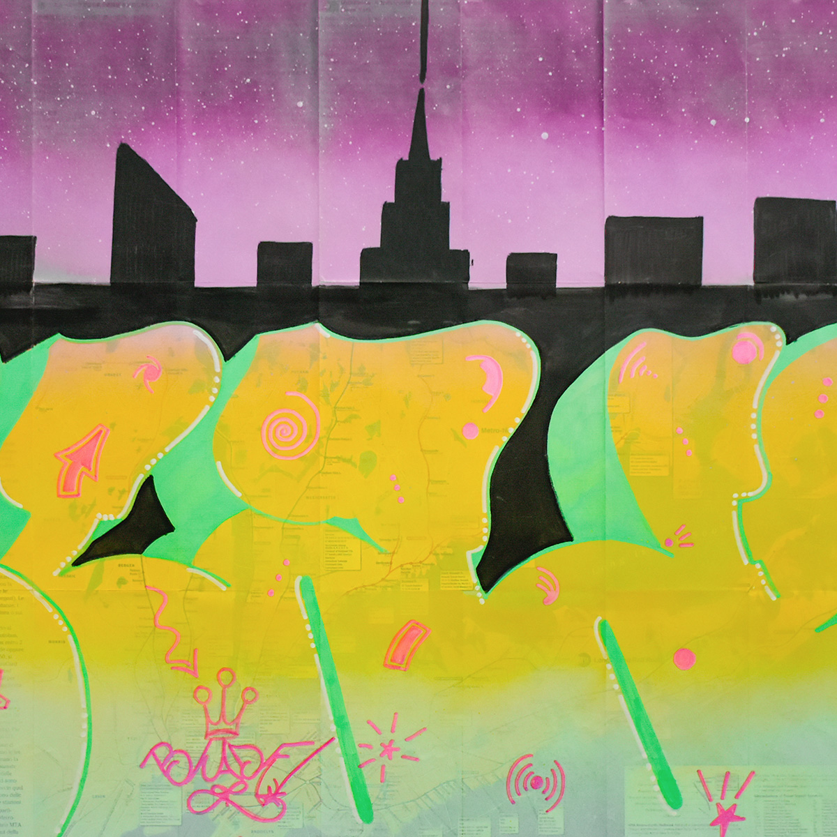 city on blade untitled 2 original artwork