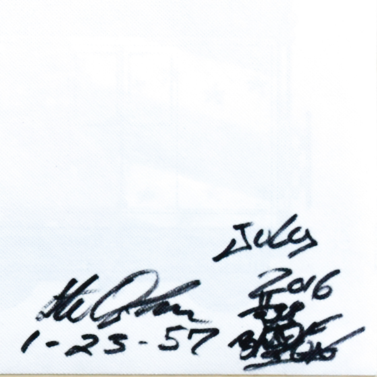 back of blade style wars back showing blade steve ogburn signature with date