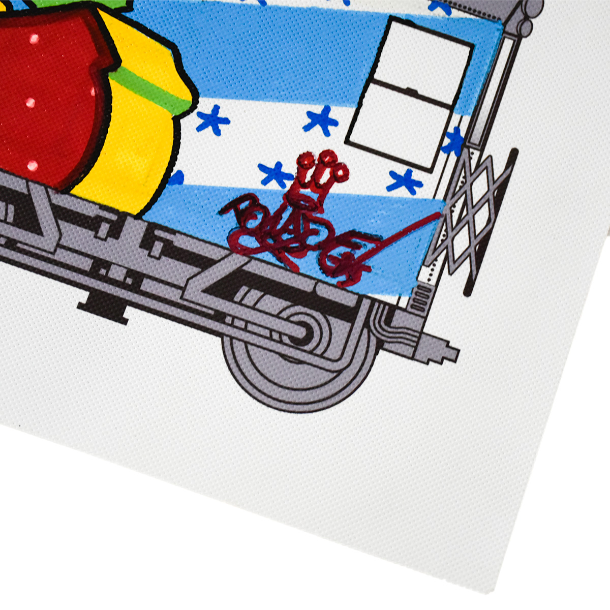 blade style wars corner showing blade signature with crown