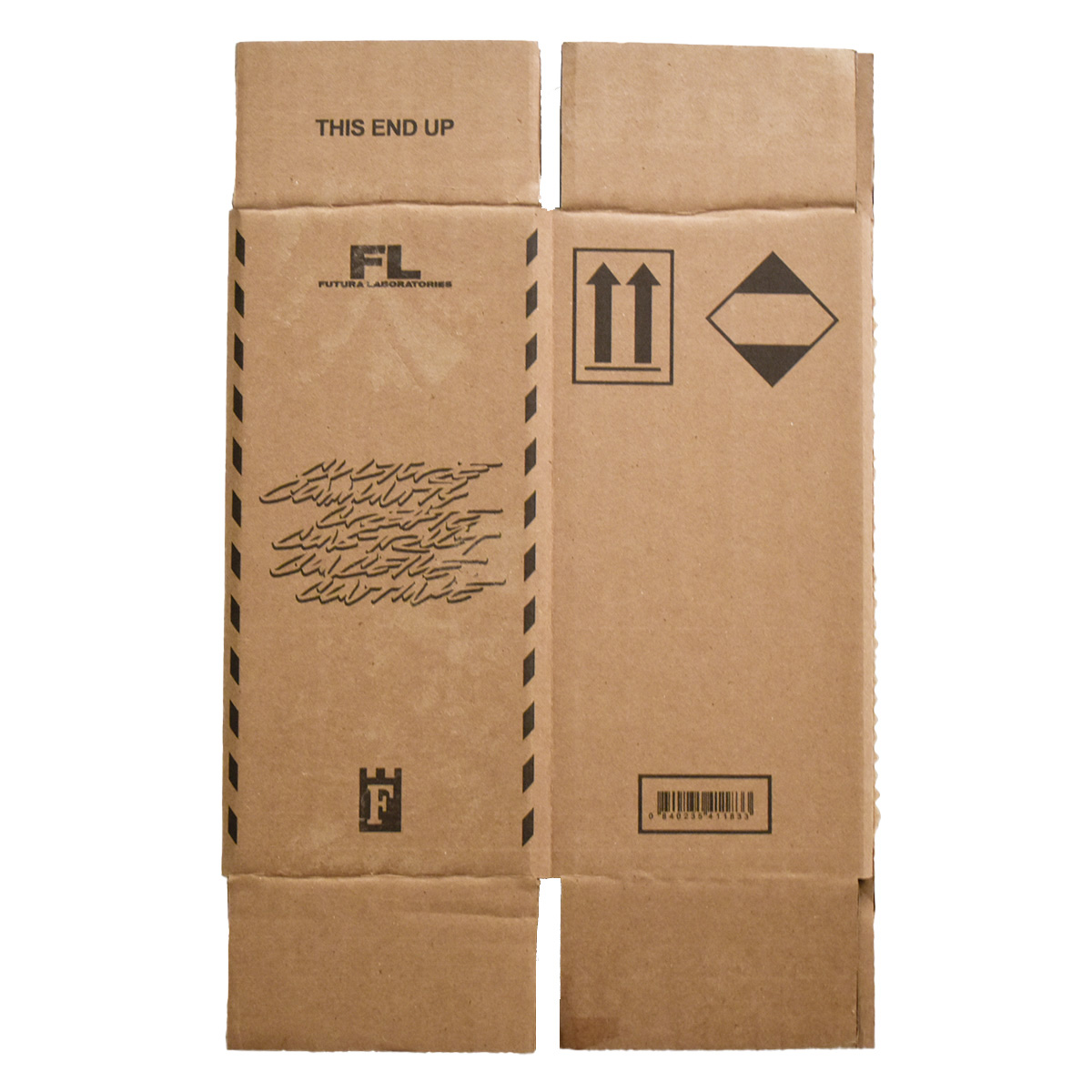 futura spray paint can signed box from back