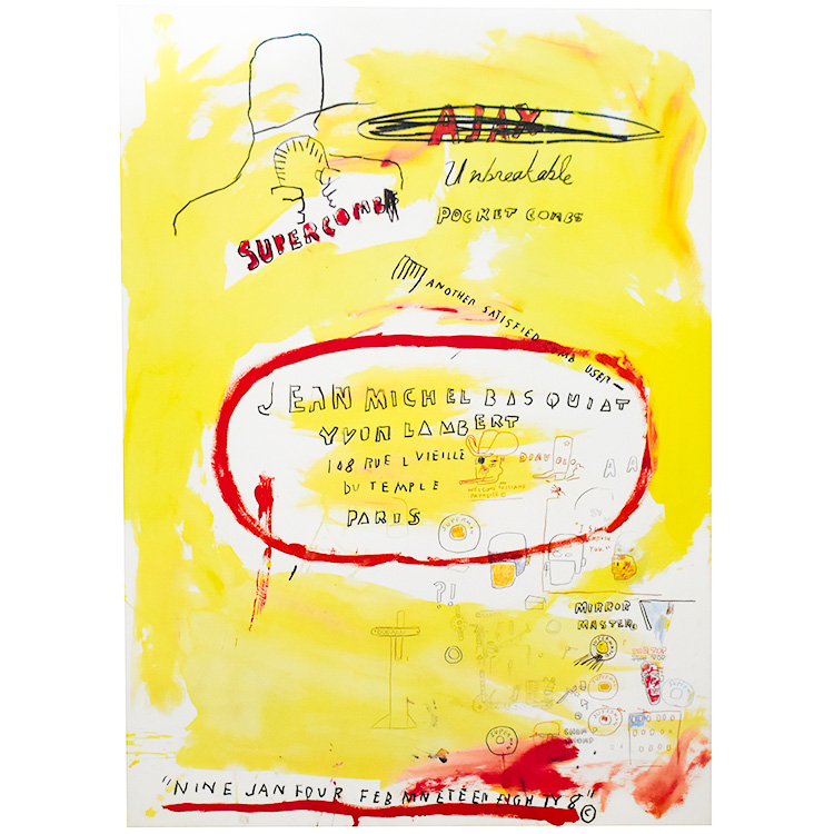 jean michel basquiat supercomb print