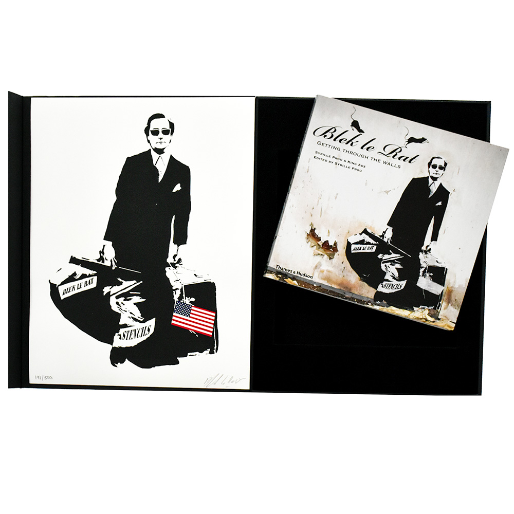 blek le rat the man who walks through walls special edition set with book